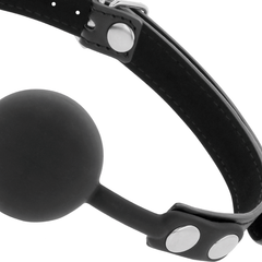 DARKNESS - BLACK SILICONE GAG - 53Xshop
