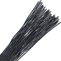 DARKNESS - BLACK BONDAGE WHIP 50CM - 53Xshop