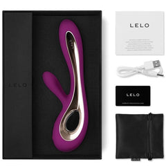 LELO - SORAYA 2 RABBIT PURPLE VIBRATOR - 53Xshop