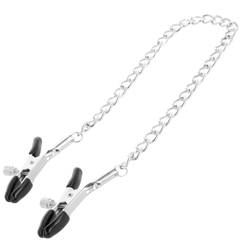 DARKNESS - ADJUSTABLE NIPPLE CLAMPS METAL - 53Xshop