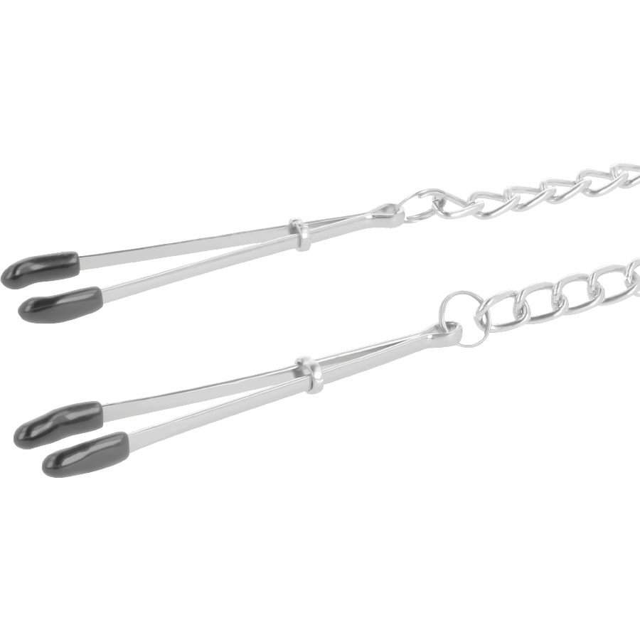 DARKNESS - ADJUSTABLE METAL NIPPLE Clamps - 53Xshop