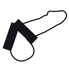 DARKNESS - DOUBLE FLEXIBLE PENIS RING - 53Xshop