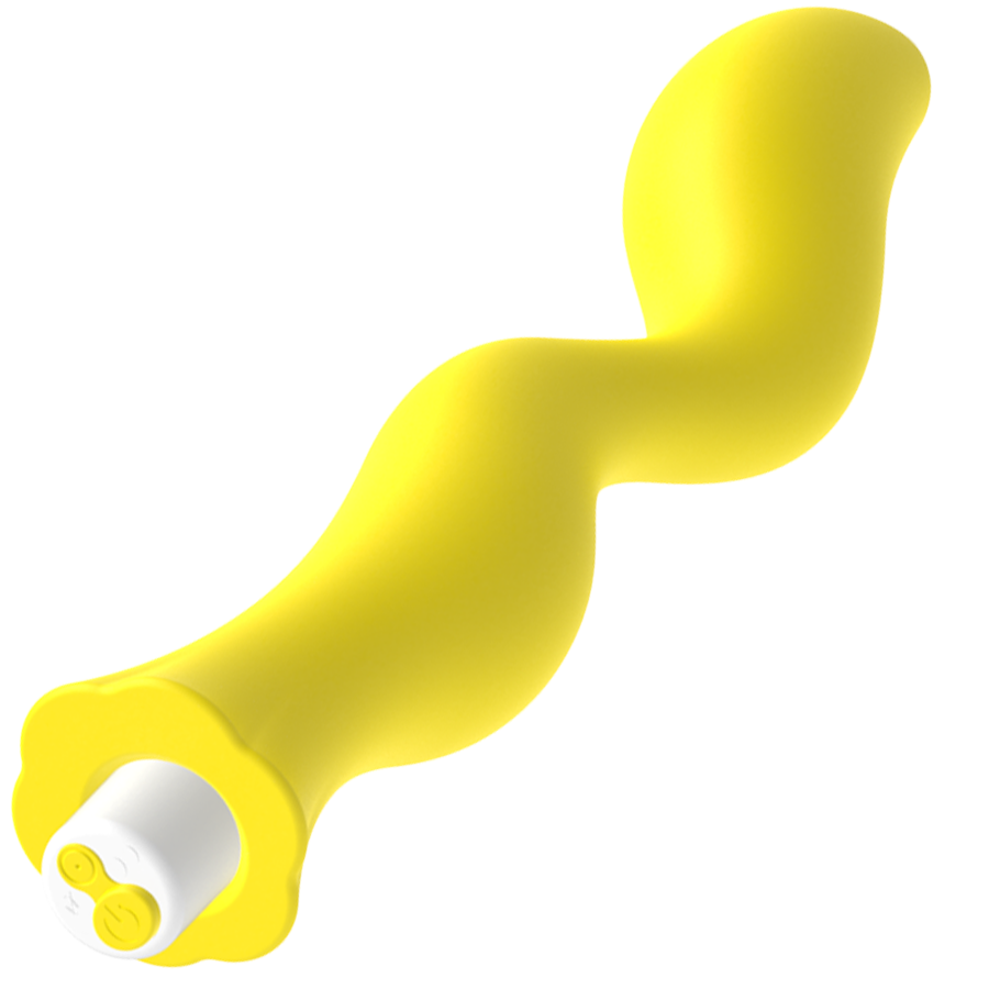 G-SPOT - GAVYN G-SPOT VIBRATOR YELLOW - 53Xshop