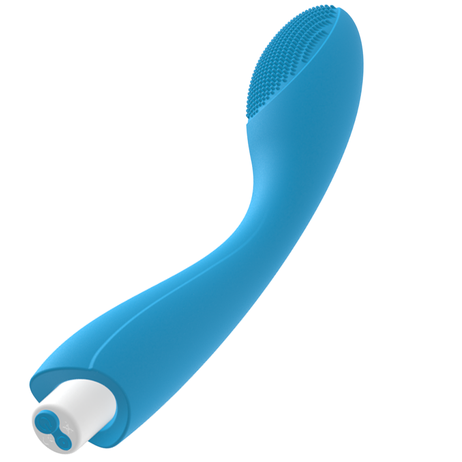G-SPOT - GYLBERT TURQUOISE BLUE G-SPOT VIBRATOR - 53Xshop