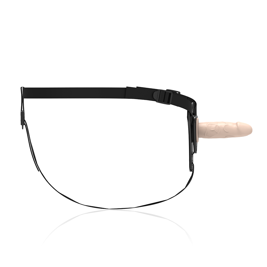 FETISH SUBMISSIVE HARNESS - FLESH REALISTIC SILICONE 12.5 CM - 53Xshop