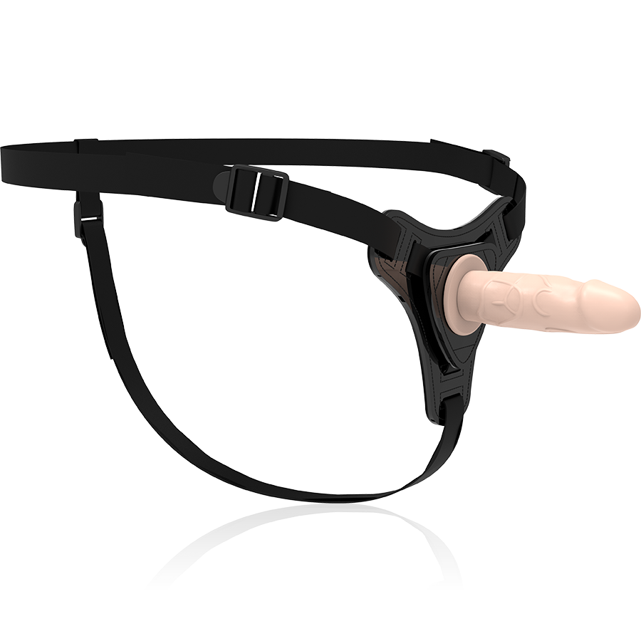 FETISH SUBMISSIVE HARNESS - FLESH REALISTIC SILICONE 12.5 CM - 53Xshop
