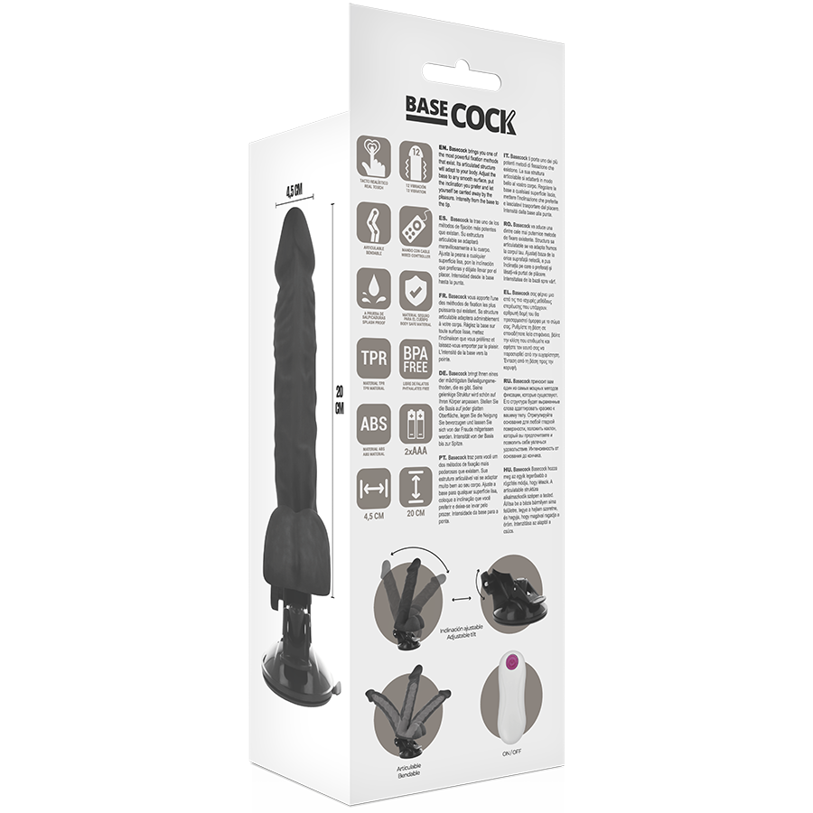 BASECOCK - REALISTIC ARTICULABLE REMOTE CONTROL FLESH 20 CM -O- 4.5 CM - 53Xshop