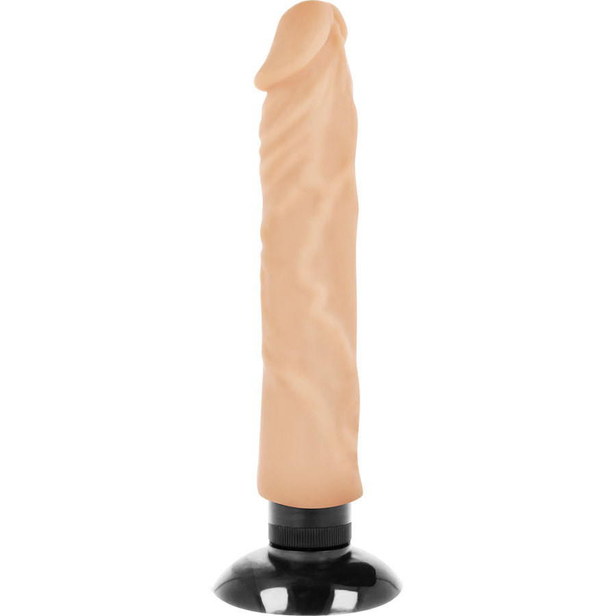 BASECOCK - REALISTIC VIBRATOR 2-1 FLESH 20 CM -O- 4 CM - 53Xshop