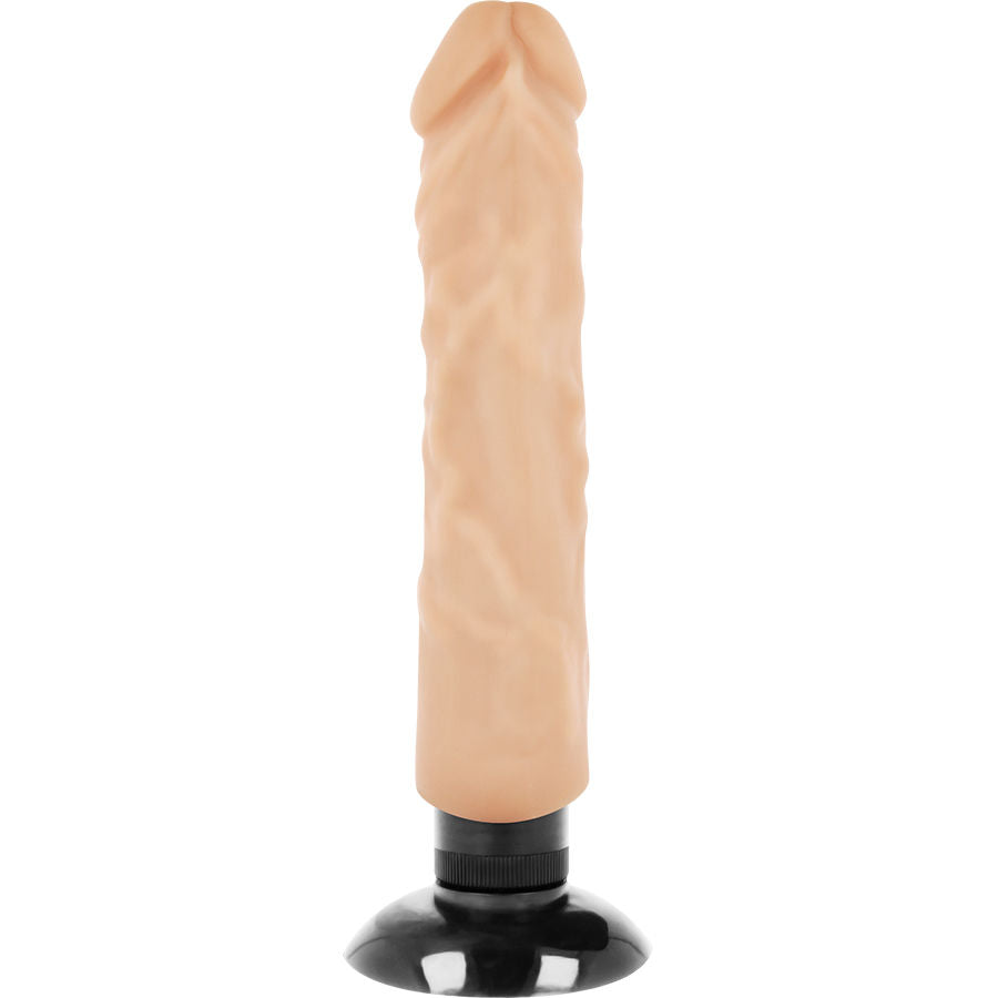 BASECOCK - REALISTIC VIBRATOR 2-1 FLESH 20 CM -O- 4 CM - 53Xshop