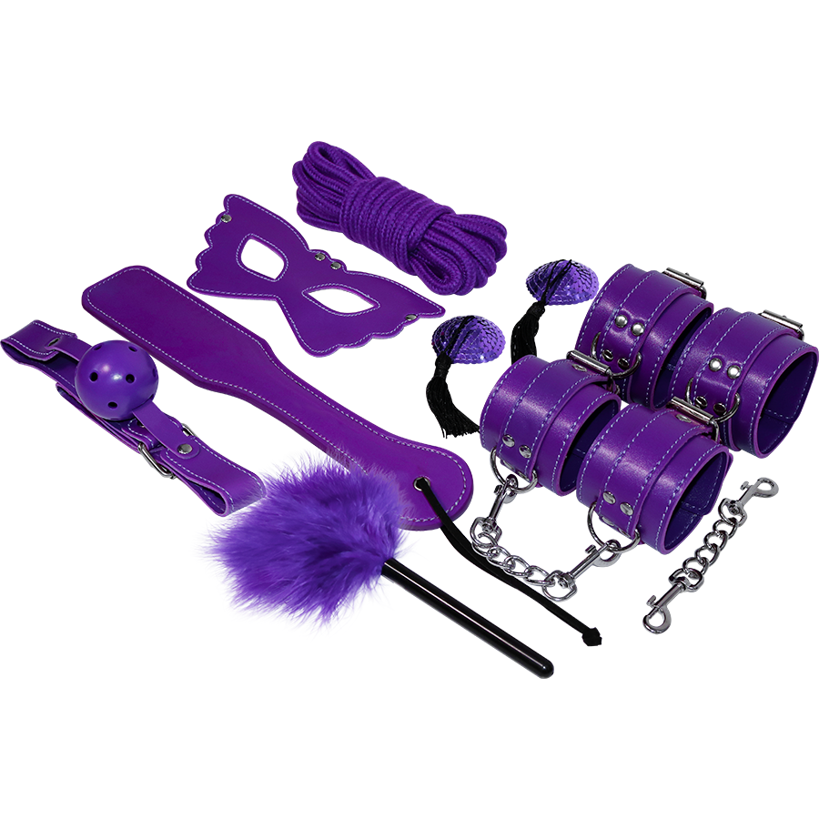 EXPERIENCE - BDSM FETISH KIT PURPLE SERIES - 53Xshop