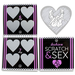 SECRETPLAY - SCRATCH & SEX GAME FOR COUPLES LESBIAN POSITIONS (ES/EN/FR/PT/DE) - 53Xshop