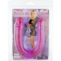 SEVEN CREATIONS - PENIS WITH TWO FLEXIBLE JELLY HEADS - 53Xshop