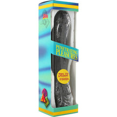 SEVEN CREATIONS - BLACK JELLY VIBRATOR 20 CM - 53Xshop