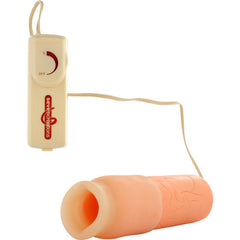 SEVEN CREATIONS - GOLD MASTURBATOR WITH VIBRATION - 53Xshop