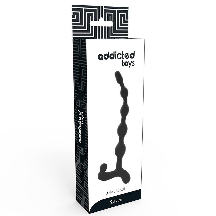 ADDICTED TOYS - ANAL BALLS 22 CM BLACK - 53Xshop