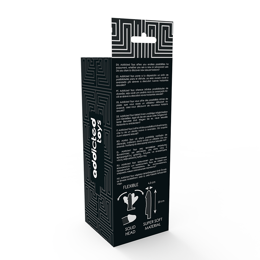ADDICTED TOYS - DONG EXTENSION BLACK - 53Xshop