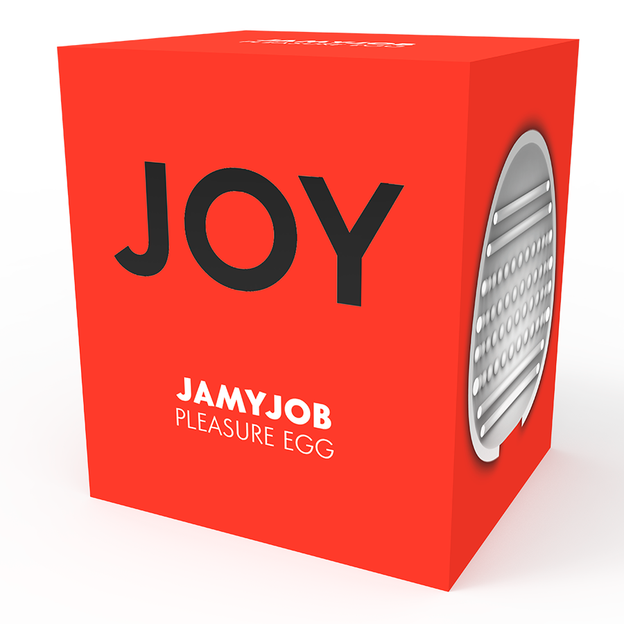 JAMYJOB - EGG MASTURBATOR RED VERSION DISCRETT - 53Xshop