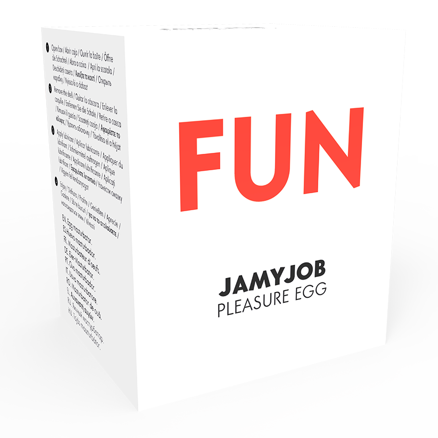 JAMYJOB - EGG MASTURBATOR RED EDITION DISCRETT - 53Xshop