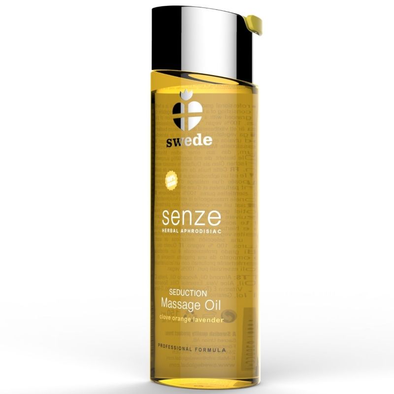 SWEDE - HERBAL APHRODISIAC MASSAGE OIL SEDUCTION 150 ML - 53Xshop