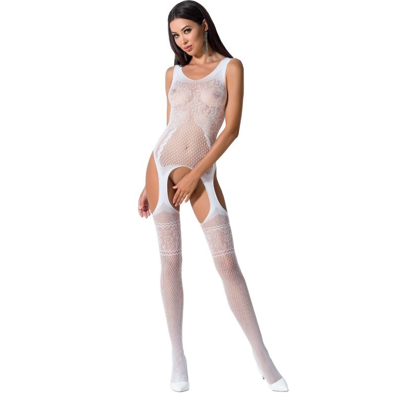PASSION - WOMAN BS061 BLACK BODYSTOCKING ONE SIZE - 53Xshop