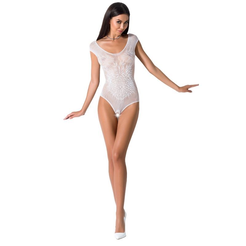 PASSION - WOMAN BS064 BODYSTOCKING BLACK ONE SIZE - 53Xshop