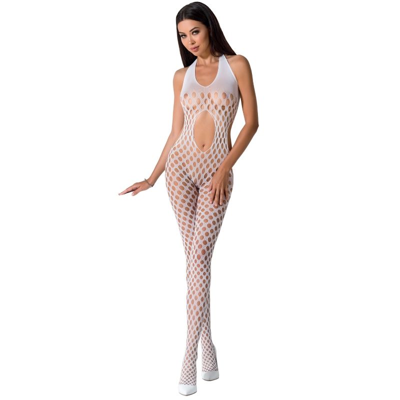 PASSION - WOMAN BS065 BODYSTOCKING BLACK ONE SIZE - 53Xshop