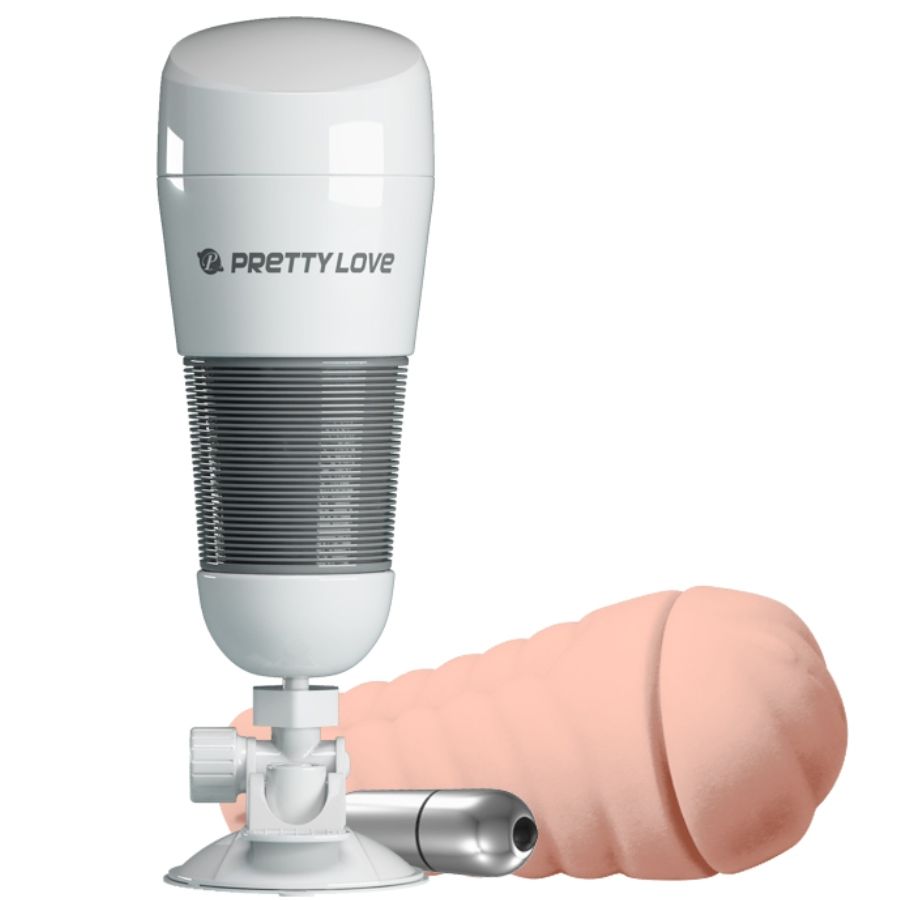 PRETTY LOVE - HEDY VAGINA MASTURBATOR WITH VIBRATION - 53Xshop