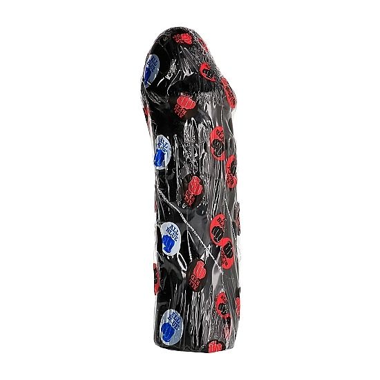 ALL BLACK - DONG 28 CM WITHOUT TESTICLES - 53Xshop