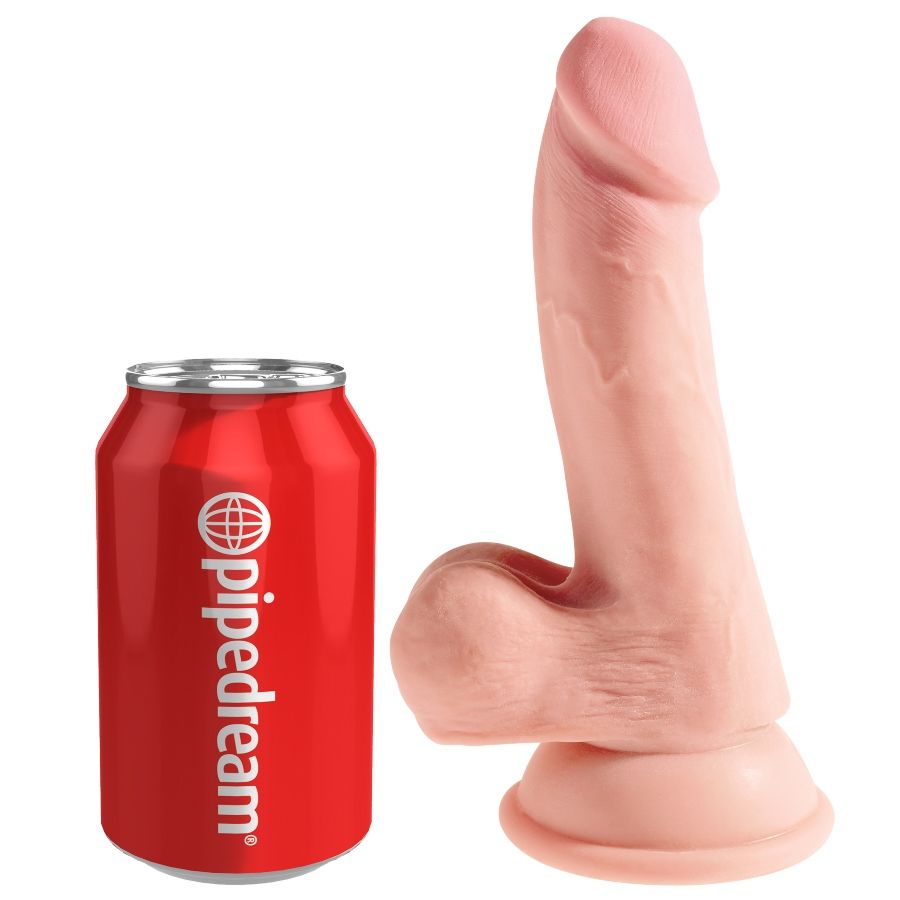 KING COCK - TRIPLE DENSITY DILDO 14 CM - 53Xshop