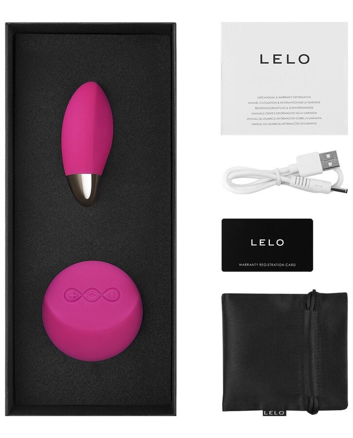 LELO - LYLA 2 INSIGNIA DESIGN EDITION FUCHSIA MASSAGER EGG - 53Xshop