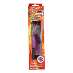 BAILE - WAVES OF PLEASURE FANTASY VIBRATOR WITH LILAC RABBIT 23 CM - 53Xshop