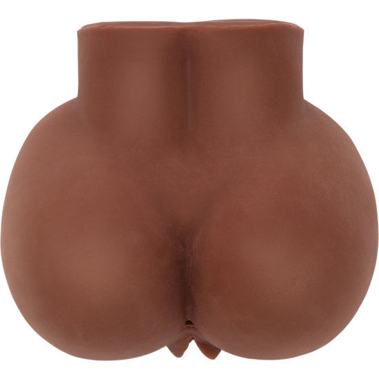 ACT - BIG ASS REALISTIC MASTURBATOR WITH BROWN VIBRATOR - 53Xshop