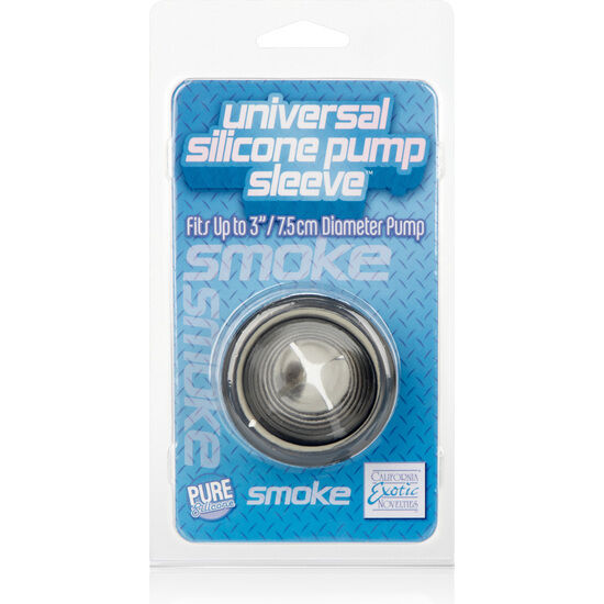 CALEXOTICS - UNIVERSAL SILICONE PUMP SLEEVE BLACK - 53Xshop