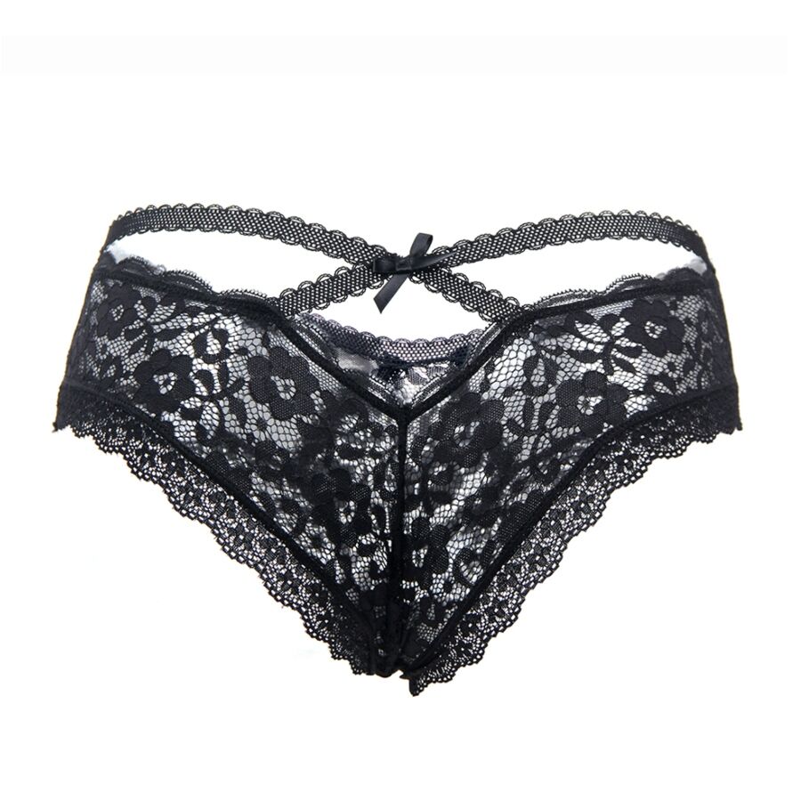QUEEN LINGERIE - FLORAL LACE PANTIES S/M - 53Xshop