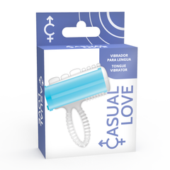 CASUAL LOVE - RING TONGUE VIBRATING BLUE - 53Xshop