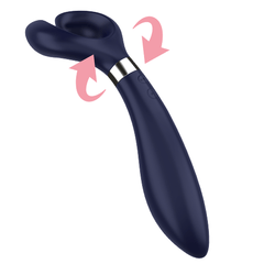 SATISFYER - ENDLESS FUN MULTI VIBRATOR 3 BLUE - 53Xshop