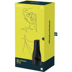 SATISFYER - MASTURBATOR MEN CLASSIC SILVER - 53Xshop