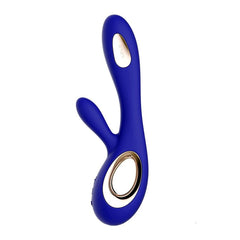 LELO - SORAYA WAVE VIBRATOR RABBIT MIDNIGHT BLUE - 53Xshop