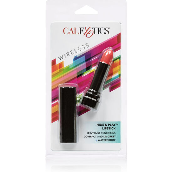 CALEXOTICS - HIDE & PLAY RED LIPSTICK STIMULATOR - 53Xshop