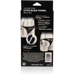 CALEXOTICS - 10 FUNCTION THONG WITH TIES - 53Xshop