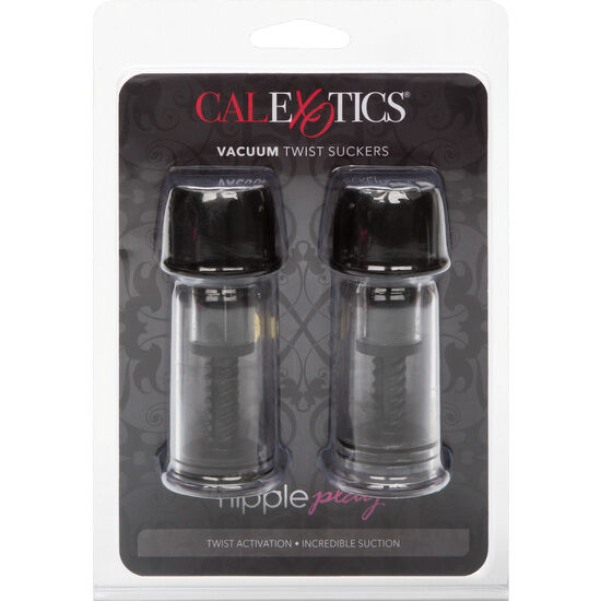 CALEXOTICS - VACUUM TWIST SUCKERS BLACK - 53Xshop