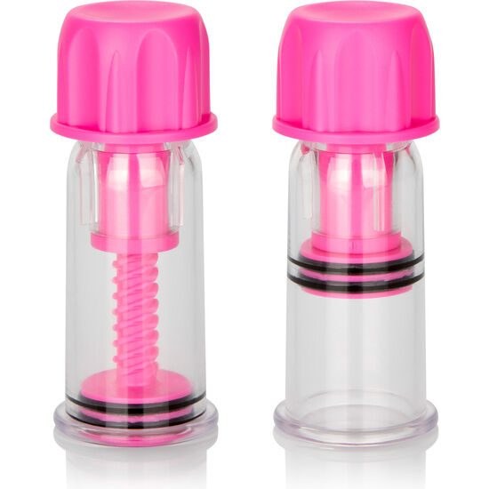 CALEXOTICS - VACUUM TWIST SUCKERS PINK - 53Xshop