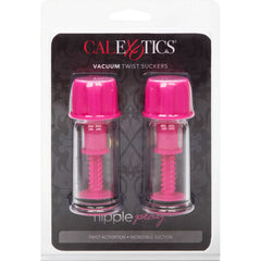 CALEXOTICS - VACUUM TWIST SUCKERS PINK - 53Xshop