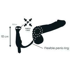 ADDICTED TOYS - VIBRATOR PROST TICO BLACK 10 CM - 53Xshop