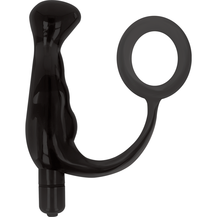 ADDICTED TOYS - VIBRATOR PROST TICO BLACK 10 CM - 53Xshop