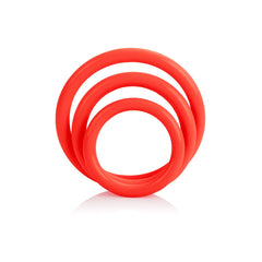 CALEXOTICS - TRI-RINGS SET RED - 53Xshop