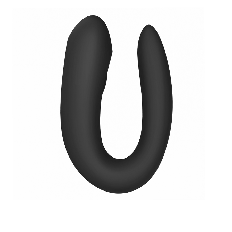 SATISFYER - DOUBLE JOY CON APP BLACK - 53Xshop