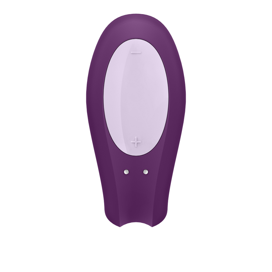 SATISFYER - DOUBLE JOY CON APP BLACK - 53Xshop