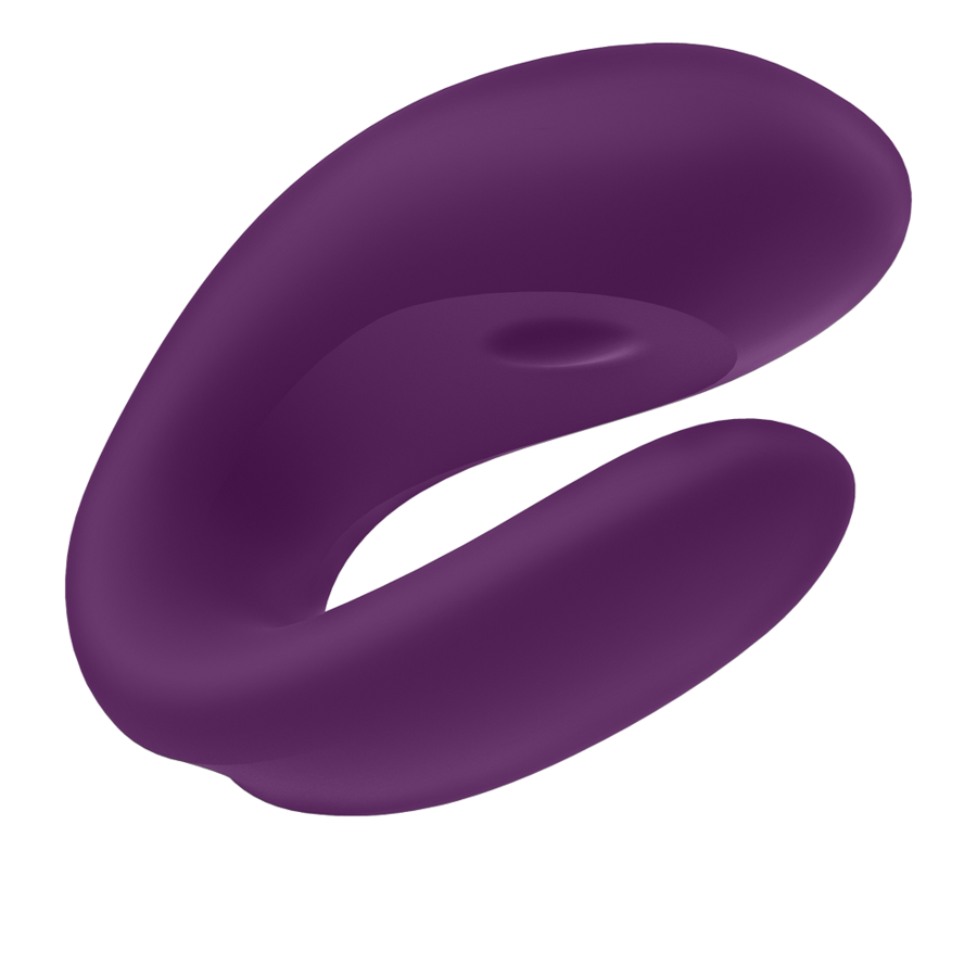 SATISFYER - DOUBLE JOY CON APP BLACK - 53Xshop