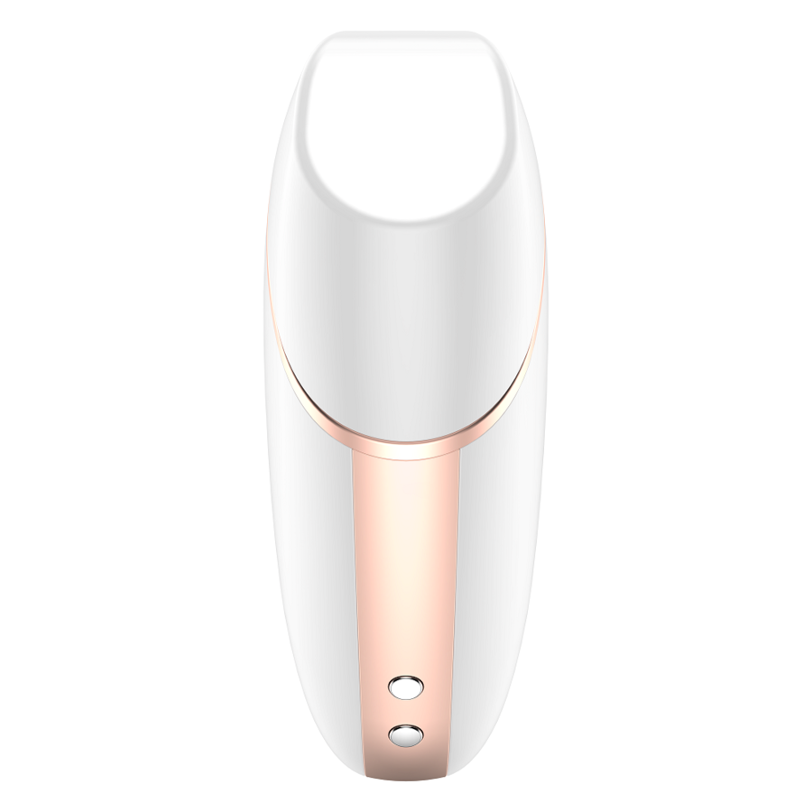 SATISFYER - LOVE TRIANGLE AIR PULSE STIMULATOR & VIBRATOR BLACK - 53Xshop